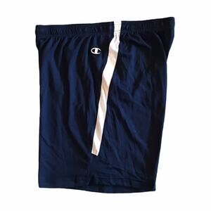 Champion Double Dry Basketball Shorts Navy White S
